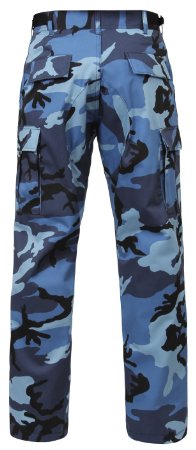 Rothco Bdu Pant Sky Blue Camo, M Size