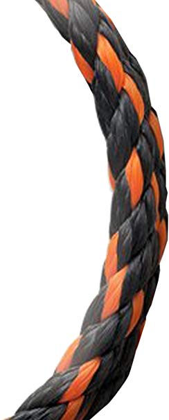 Koch 5031235 3/8 by 50-Feet Poly Twisted 3 Strand Rope, Orange/Black