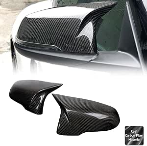 AeroBon Real Carbon Fiber Side Mirror Covers Compatible with 2019-2024 Toyota GR Supra A90 A91 Mirror Caps