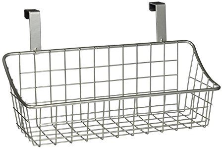 Spectrum Diversified Over the Cabinet Grid Basket, Small, Satin Nickel