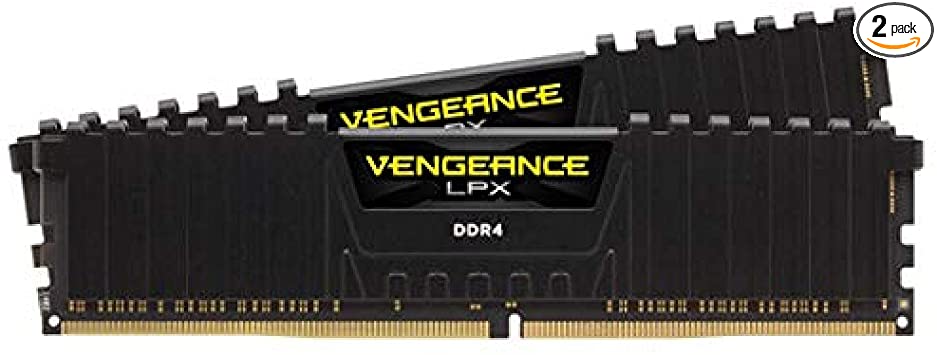 Corsair CMK16GX4M2K4266C19 VENGEANCE LPX 16GB (2x8GB) DDR4 4266 (PC4-34100) C19 PC Memory Black