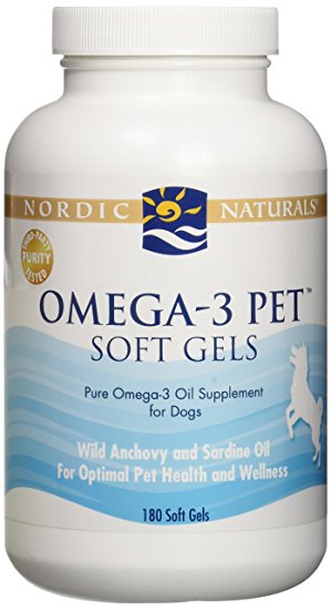 Nordic Naturals Omega 3 Pet - Special Dog Formula Fish Oil Omega-3s, EPA, DHA Supports Skin, Coat, Joint, Heart And Overall Health In Triglyceride Form For Optimal Absorption