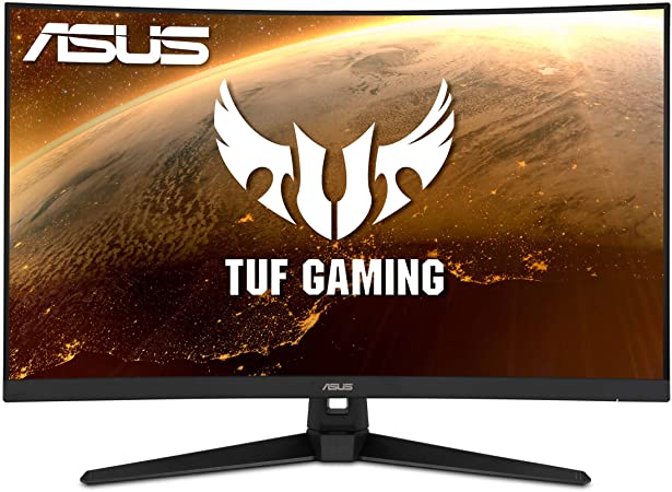 ASUS TUF Gaming VG328H1B 32” Curved Monitor, 1080P Full HD, 165Hz (Supports 144Hz), Extreme Low Motion Blur, Adaptive-sync, FreeSync Premium, 1ms, Eye Care, HDMI D-Sub