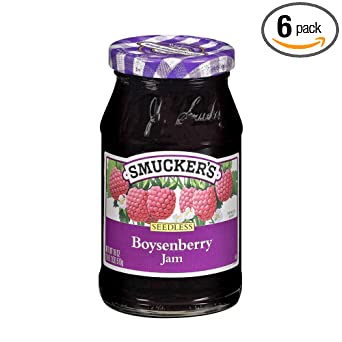 Smucker's Seedless Boysenberry Jam, 18 Ounces (Pack of 6)