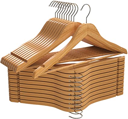 Utopia Home Wooden Suit Hangers