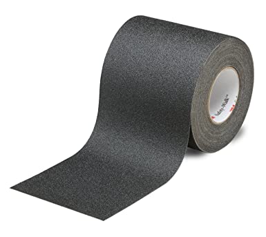 3M Safety-Walk Slip-Resistant General Purpose Tapes & Treads 610, Black, 6 in x 60 ft Roll