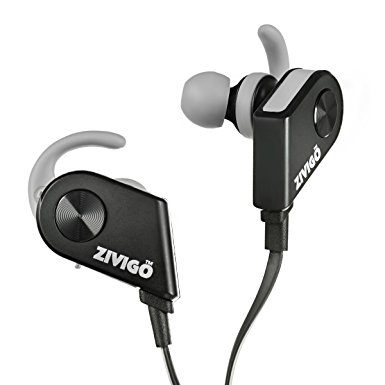 Bluetooth Earbuds By Zivigo, Smart magnet Function Wireless Bluetooth Earbuds - Headset with Microphone - With Rich Stereo Sound - Voice Reminders - Easy to Operate