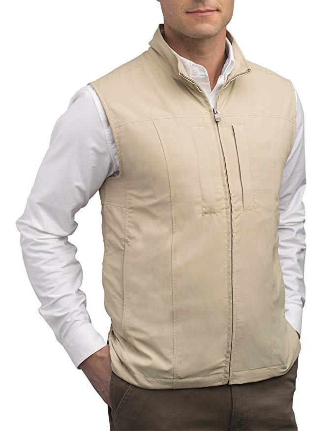 SCOTTeVEST Men’s RFID Travel Vest - 26 Pockets – Travel Clothing