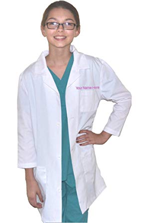 My Little Doc Personalized Kids Lab Coat