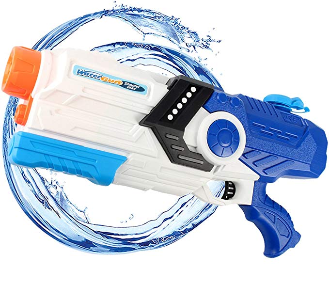 Water Blaster Water Gun Soaker Squirt Pistol Gun 2000CC Capacity Water Shooter Summer Pool Beach Water Pump Toys for Kids Children Adults.