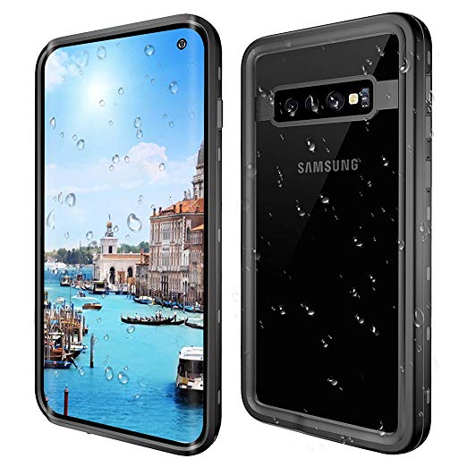 Designed for Samsung Galaxy S10 Case［Built-in Screen Protector］Full-Body Rugged Bumper Case,Waterproof Case for Samsung S10,Shockproof Snowproof 2019 Release