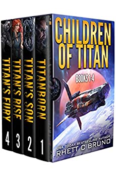 Children of Titan Series: Books 1-4: (A Space Opera Thriller Box Set)