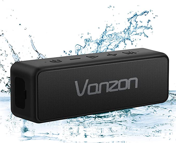Bluetooth Speakers - Vanzon X5 Pro Portable Wireless Speaker V5.0 with 20W Loud Stereo Sound, TWS, 24H Playtime & IPX7 Waterproof, Suitable for Travel, Home&Outdoors