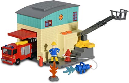 DICKIE TOYS 203093005 Fireman Sam Fire Station Playset