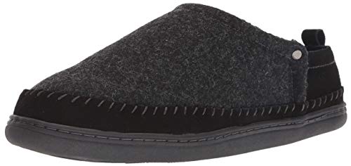 Woolrich Men's Bear Lake Slipper, Black, 10 M US