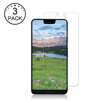 3 Pack Google Pixel 3 XL Screen Protector,BBInfinite[Case Friendly][Anti-Scratch] [HD][Anti-Fingerprint][Anti-Bubble][9H Hardness] Screen Protector Compatible with Google Pixel 3 XL