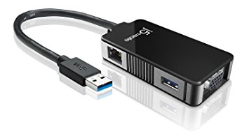 USB 3.0 Multi- Adapter VGA & Gigabit Ethernet JUA370