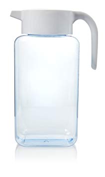 Arrow Home Products 00912 1 Gallon Pitcher, Clear with White Top
