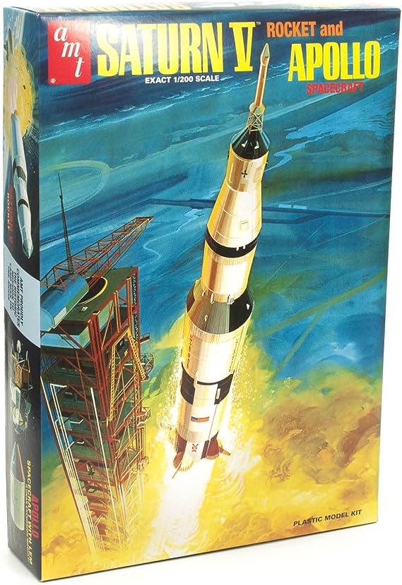 AMT AMT1174 1:200 Saturn V Rocket