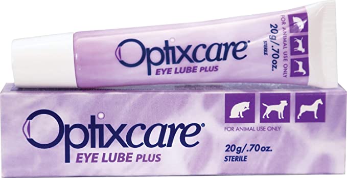 OptixCare Dog & Cat Eye Lube Plus Hyaluron Lubricating Gel Hyaluron (20 g)