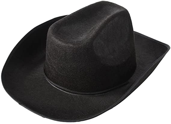 US Toy Cowboy Hat, Black