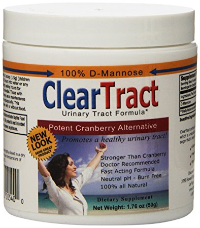 Cleartract D-Mannose Formula Powder, 50 Gram