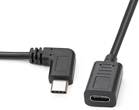 Kismaple OSMO Pocket Extension Cable USB-C/Type-C, Micro-USB Data Cord Wire Cable for DJI OSMO Pocket Handheld (Extension Cable Type-C)
