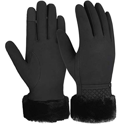 Women Winter Gloves Warm Touch Screen Gloves Running Gloves Driving Gloves for Ladies