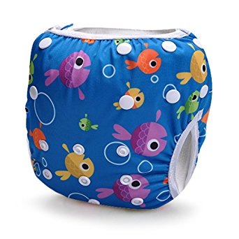 Storeofbaby Baby Swim Diaper Reusable Leakproof Adjustable Infant 0 3 Years