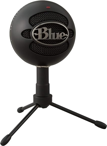 Blue Snowball iCE Condenser Microphone, Cardioid - Black (Renewed)