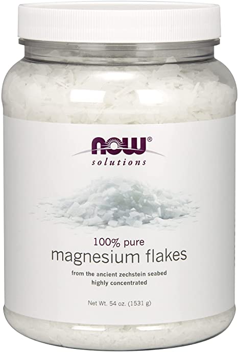 Now Foods 100% pure magnesium flakes 54 Ounce, 1.53 kg (Pack of 1)