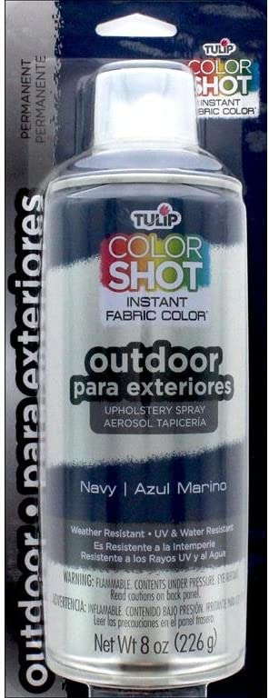 Tulip Color Shot CS Outdoor Uph Spray 8oz Navy