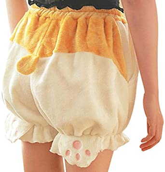 CRB Fashion Corgi Butt Pants Bloomers Pajama Shorts Lolita Animal Loungewear Sleepwear