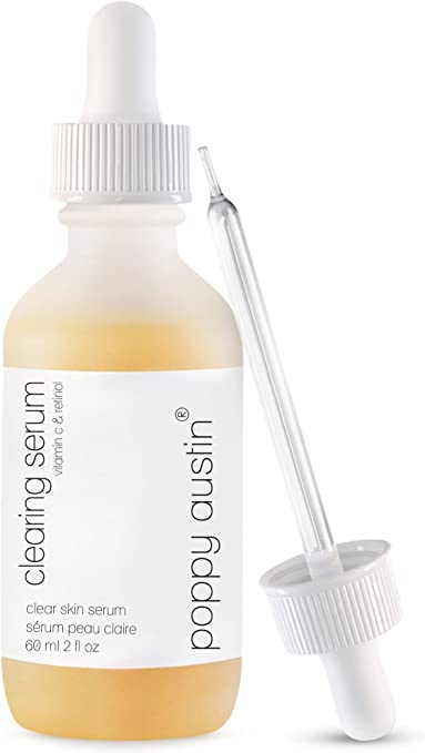 Skin Clearing Serum with 20% Vitamin C, 2% Retinol, 5% Hyaluronic Acid, 3.5% Niacinamide & 2% Salicylic Acid - HUGE 60ml Bottle - Vegan Certified, Cruelty-Free, Organic - For Hyperpigmentation & Acne