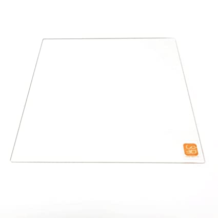 GO-3D PRINT 310mm x 310mm Borosilicate Glass Plate/Bed w/Flat Polished Edge for Creality3D CR-10 / CR-10s 3D Printer
