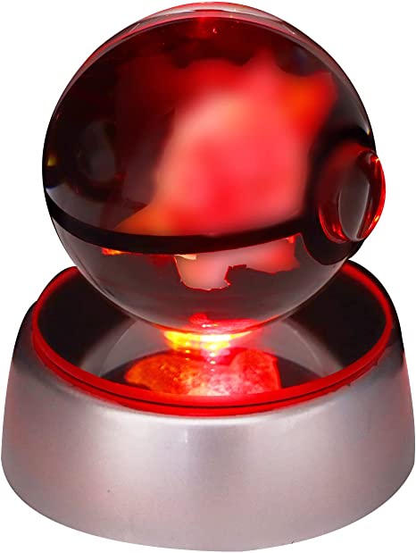 3D Crystal LED Night Light,7 Colors Gradual Changing Table Lamp for Holiday Gifts or Home(Gen-gar)