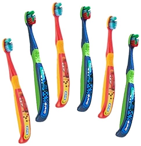 Oral-B Pro-Health Stages My Friends Manual Kids ToothbrushPack of 6 Packaging May Vary - Cars or Minnie Mouse etc