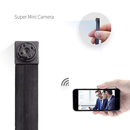 FREDI WiFi Camera Mini Wireless Small Camera 1080P Nanny Camera with Motion Detection for Home Office