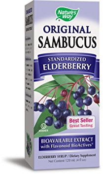 Nature's Way Sambucus Syrup, Elderberry, 4 Fluid Ounce