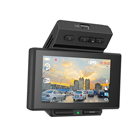 Lumina Dash Cam Recorder Car Dashboard Camera with G-Sensor, Loop Recording