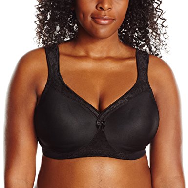 Glamorise Women's Magiclift Seamless Support T-Shirt Soft-Cup Bra