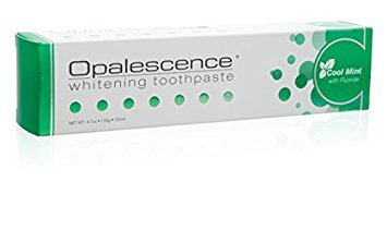 OPALESCENCE TEETH WHITENING TOOTHPASTE 2 X 4.7OZ TUBES PLUS 1 X 1oz TRAVEL SIZE