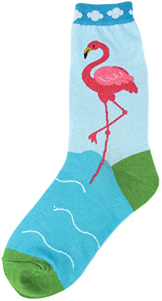 Foot Traffic Women's Novelty Animal Socks, Cute and Comfy Socks, Women's Shoe Sizes 4–10