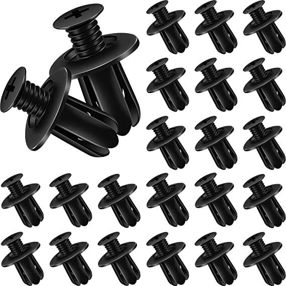 20 Pieces Dishwasher Kick Plate Trim Retainer Fastener Plastic Rivets Clips Compatible with Kenmore, Kitchenaid, WPW10503548 Replace