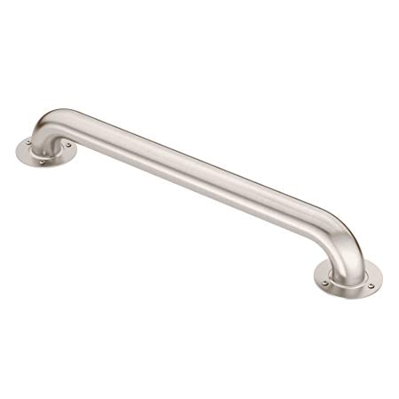 Moen R7418 18-Inch Bathroom Grab Bar, Stainless