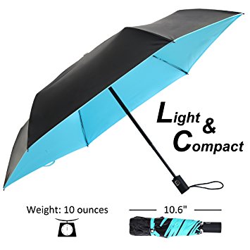 Ultralight Mini Compact UV Sun Protection Clear Umbrella Solitary Walker Portable Travel Vinyl Pocket Automatic Open/Close Sun Umbrella