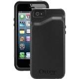 OtterBox Commuter Series Apple iPhone 5 and iPhone 5S Wallet Case - Retail Packaging Protective Case for iPhone - Black