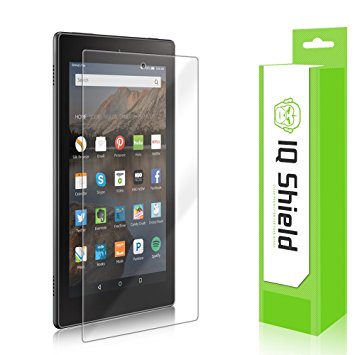 Amazon Fire HD 8 Screen Protector, IQ Shield LiQuidSkin Full Coverage Screen Protector for Amazon Fire HD 8 (2015, 5th Gen) HD Clear Anti-Bubble Film - with