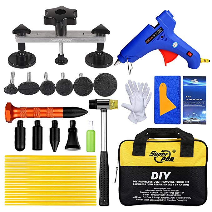 Fly5D Paintless Dent Puller Tools Kit Motorcycle Refrigerator Washing Machine