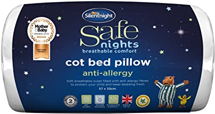 Silentnight Safe Nights Anti-Allergy Cot Bed Pillow